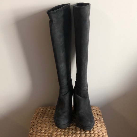 Stuart Weitzman platform boots - Picture 3 of 8